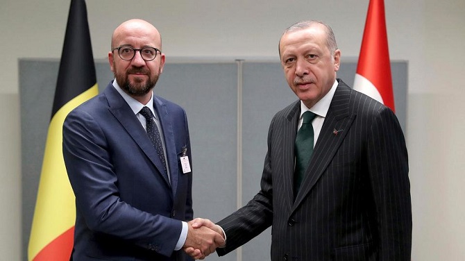 Remarks by President Charles Michel after the meeting with President of Turkey Recep Tayyip Erdoğan in Brussels