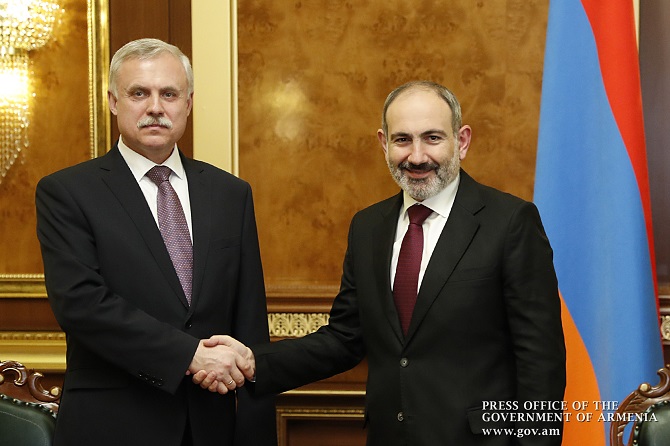 PM receives CSTO Secretary-General Stanislav Zas