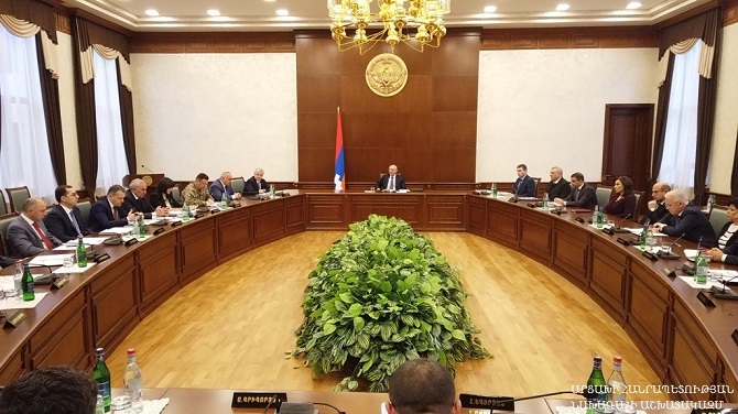 President Sahakyan delivered an address to the citizens of the republic and informed that he had signed a decree on declaring an emergency situation in the Artsakh Republic