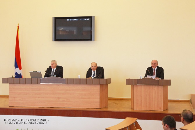 Bako Sahakyan expressed confidence that the new authorities of the republic would continue efficiently solve all the problems