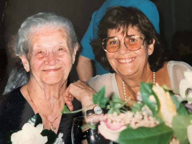 Melissa Simonian’s inspirations: grandmother Baidzar Garabedian (l) and mother Suzanne Simonian (r)