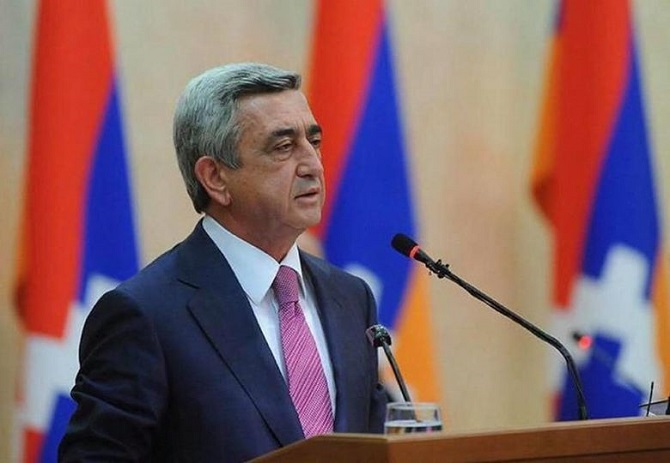 ‘Whatever our preferences and ideas about the President of the Artsakh Republic, the elections are now over, and you are the President-elect by the free will of the citizens of Artsakh’: Serzh Sargsyan
