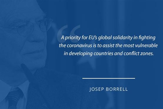 “Team Europe” – Global EU response to Covid-19 supporting partner countries and fragile populations