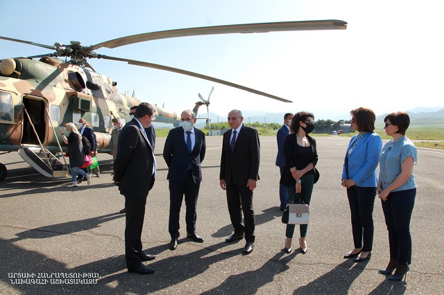 Nikol Pashinyan arrived in Stepanakert to take part in the inauguration ceremony of the Artsakh Republic President