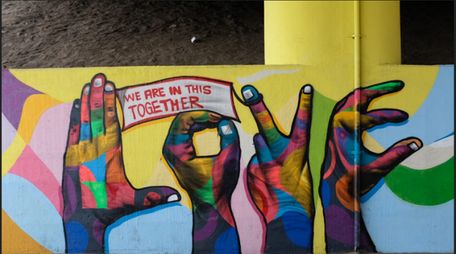 Raising awareness of migration and COVID 19 through graffiti and street art in Accra