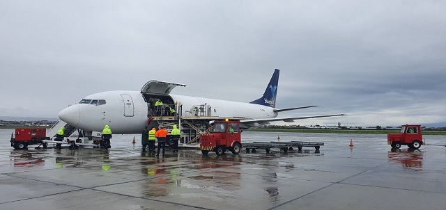Regular cargo transportation at “Zvartnots” International Airport