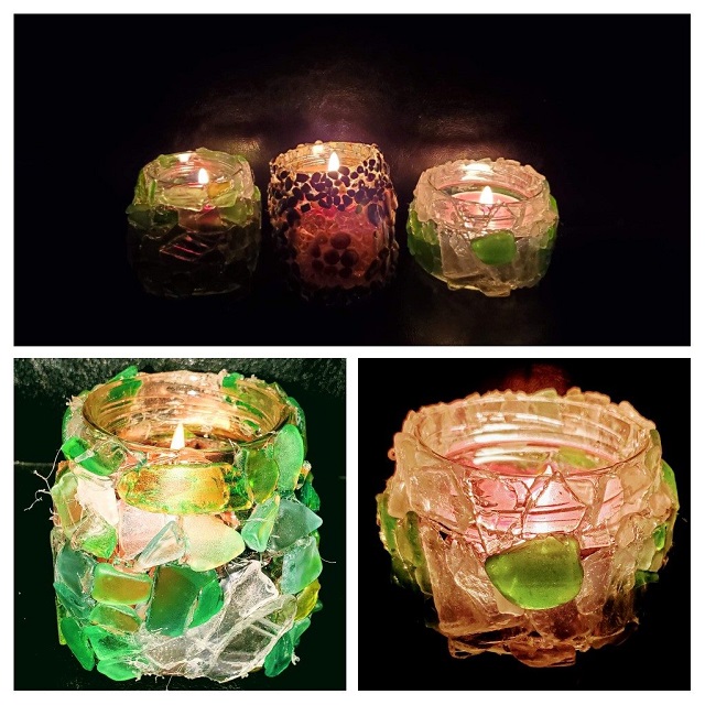 Decorative candles for April 24th