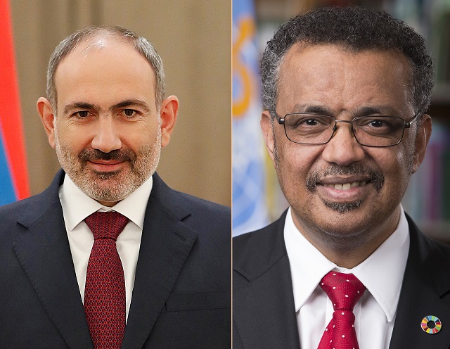 PM holds phone talk with WHO Director General Tedros Adhanom Ghebreyesus