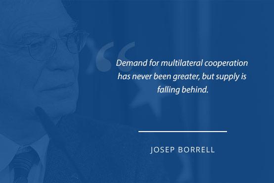 The only way out of the crisis together is by investing in a ‘Europe United’ approach. Josep Borrell