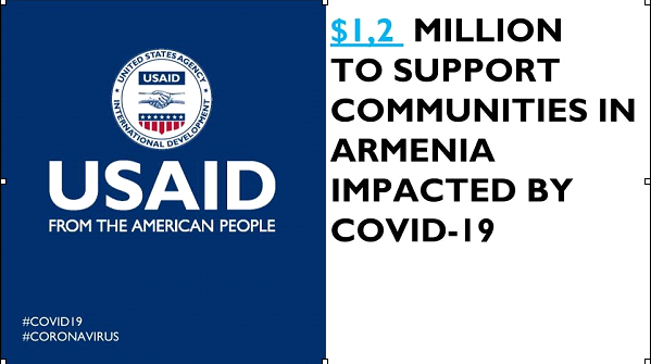 USAID’s Armenia Support Initiative is pleased to commit $1.2 million in additional funding to address the economic impacts of COVID-19