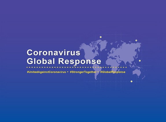 Coronavirus global response online pledging event