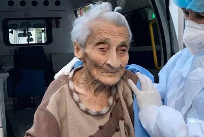 101-year-old resident of Yerevan’s Nork Nursing Home recovers from coronavirus
