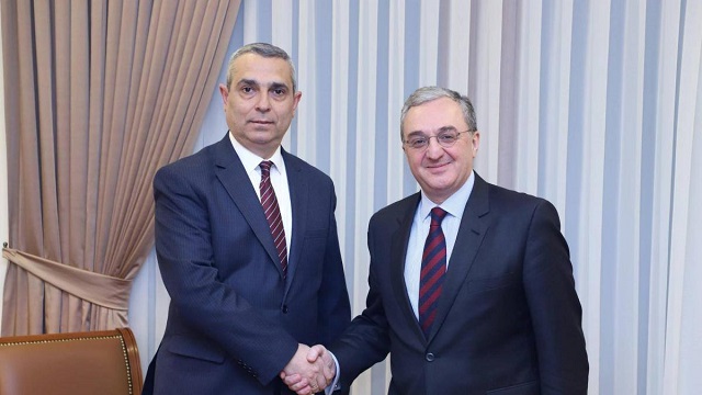 ‘I am confident that your rich experience and professionalism as a statesman will greatly contribute to the further development of the Republic of Artsakh’: Zohrab Mnatsakanyan congratulated Masis Mayilian