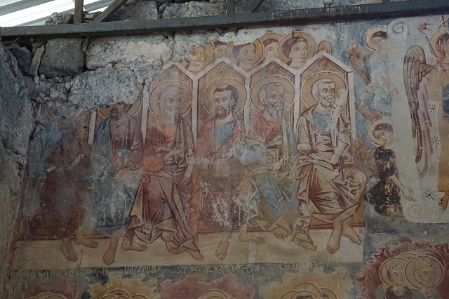 Beautiful frescoes of Surp Amenaprgic of Trebizond (Photo: Dr. Anastasios Mavrakis)