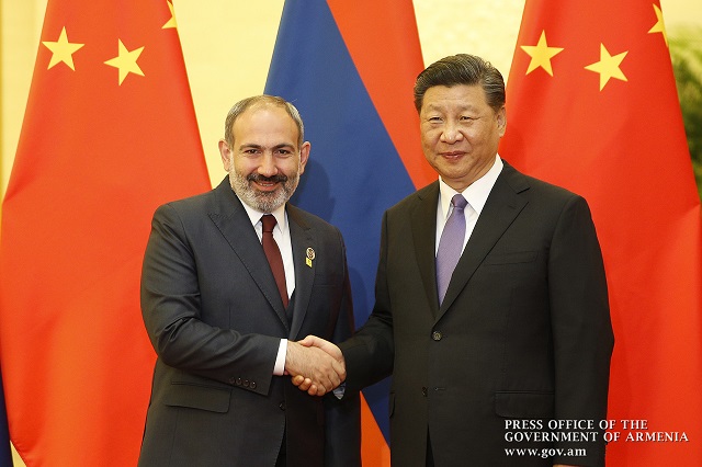 Nikol Pashinyan: ‘I am prepared to make joint efforts with you in order to promote the development of Armenian-Chinese cooperation to the benefit of our two countries and peoples’
