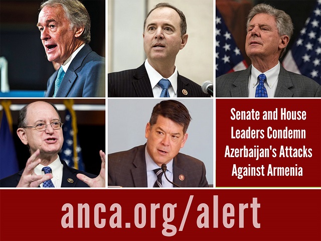 Markey, Pallone, Schiff, Sherman, and Cox condemn Azerbaijani attack on Armenia amid growing Congressional opposition to Aliyev’s aggression