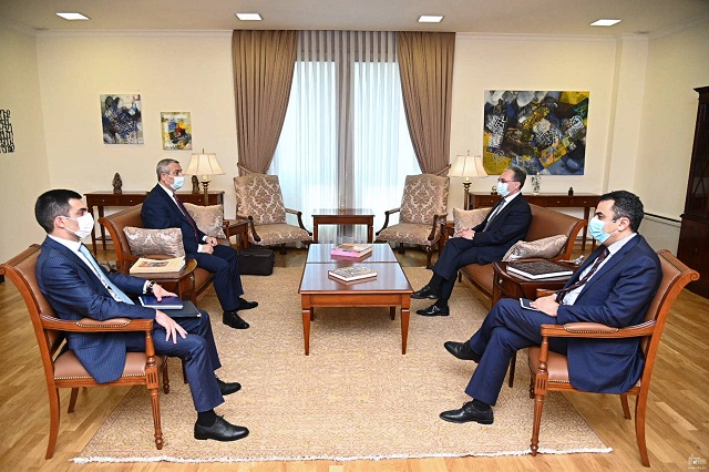 The Foreign Ministers of Armenia and Artsakh emphasized the importance of further strengthening of the common security system of Armenia and Artsakh and the steps to be undertaken in this direction