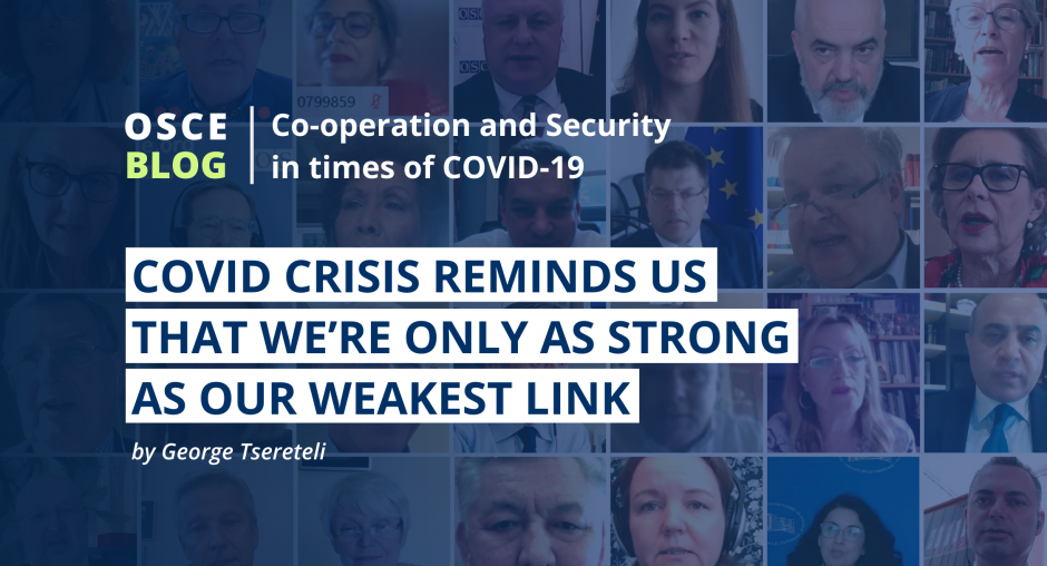 COVID crisis reminds us that we’re only as strong as our weakest link