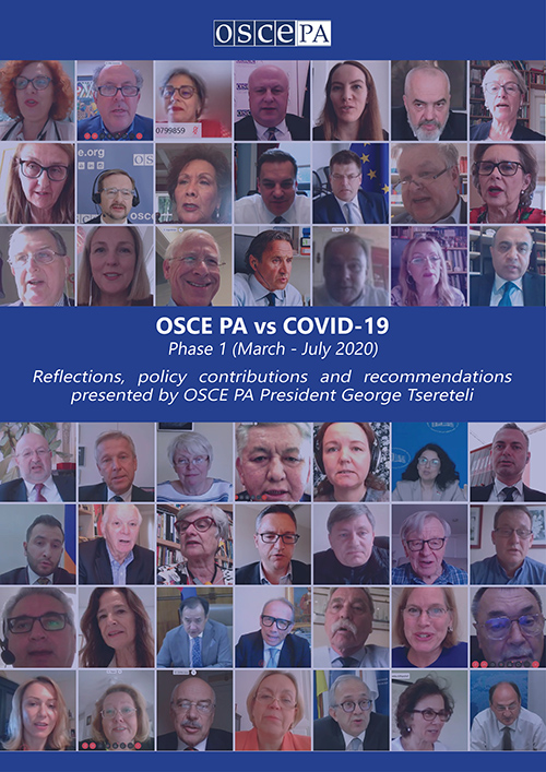 New OSCE PA report offers comprehensive recommendations stemming from series of Parliamentary Web Dialogues on COVID-19