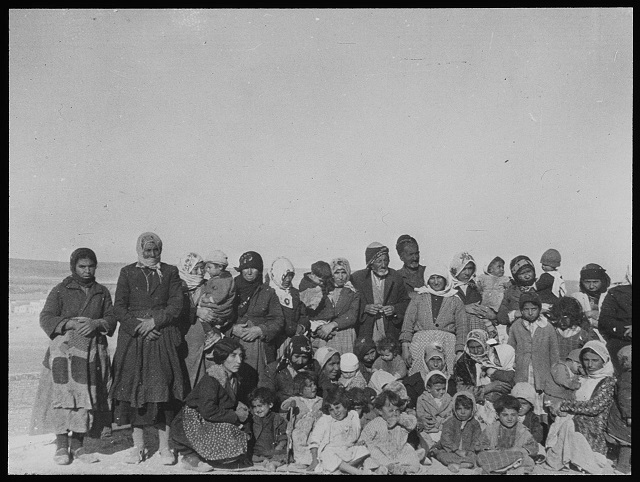 Refugees in Aleppo from Kharput (Photo: Bodil Biørn/Wikimedia Commons)