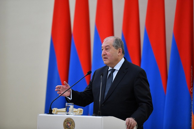 ‘Border communities have a strategic significance for the security of Armenia and Artsakh’: President of Armenia and Chairman of the Board of Trustees of the Hayastan All-Armenian Fund Armen Sarkissian