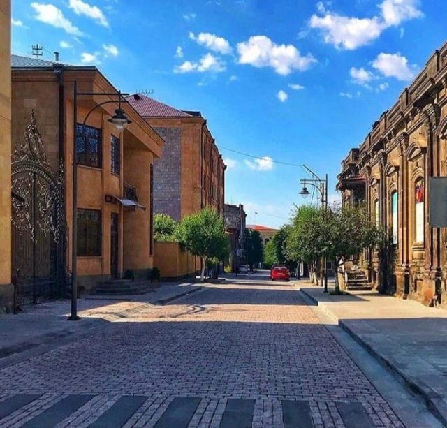 The beautiful historical street of Gyumri and the breathless world of perfumes