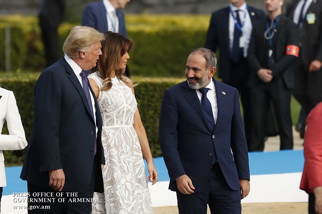 Nikol Pashinyan conveys congratulations to Donald Trump