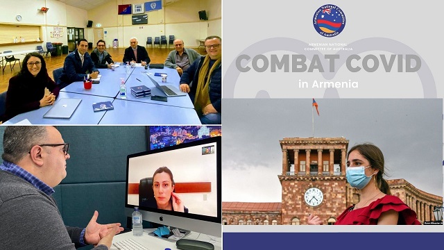 Armenian-Australians raise over forty thousand dollars to #CombatCovid in Armenia