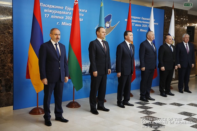 ‘Azerbaijan cannot force us to make unreasonable and unilateral concessions’: PM Pashinyan attends Eurasian Intergovernmental Council meeting in Minsk