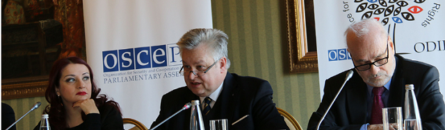 OSCE and EU Parliamentarians discuss challenges fake observers present to democratic development