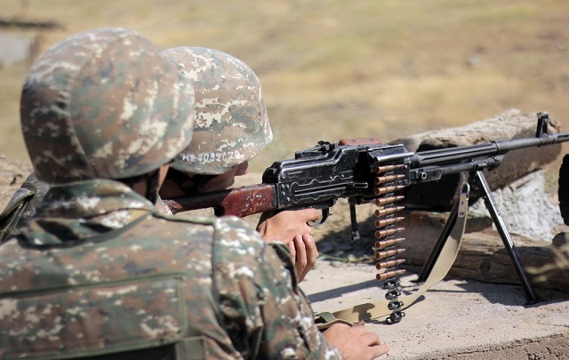 Armenian soldier killed as Azerbaijan opens fire in the western section of the border
