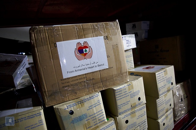 Armenia sends humanitarian aid to Beirut, welcomes repatriates