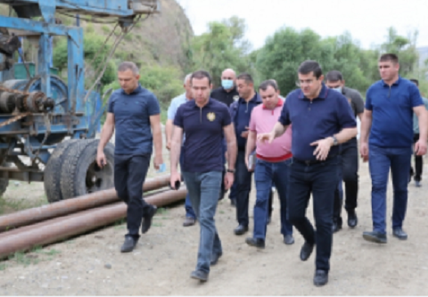 President Harutyunyan gave instructions on irrigation and house building issues in the region of Askeran