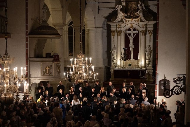 Photograph of Latvian Radio Choir, Sigvards Klava & soloists ©Kaspars Balamovskis