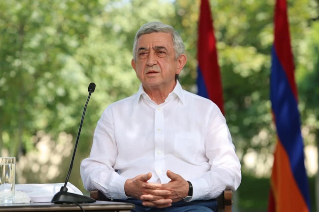 ‘The Four-Day War is a small part of the millennial history of the Armenian people who are fighting for their dignity, freedom and survival‘: Serzh Sargsyan