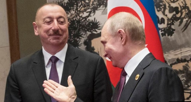 Aliyev complains to Putin about new Russian military supplies to Armenia