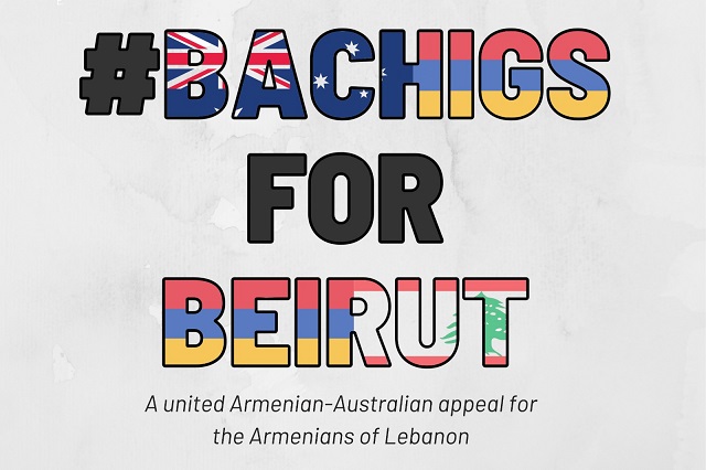 Armenian-Australians launch #BachigsForBeirut Fundraiser
