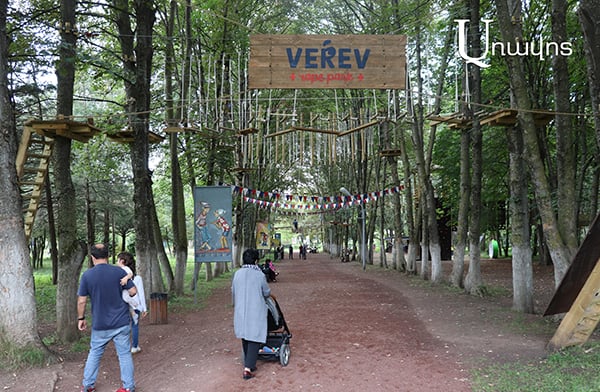 Dilijan comes closer to becoming the city of dreams with its new business card: Rope Park