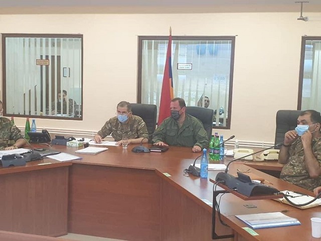 The RA Minister of Defense held an operative consultation