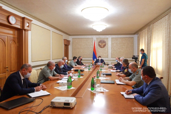Artsakh Republic President Arayik Harutyunyan chaired the inaugural meeting of the Security Council