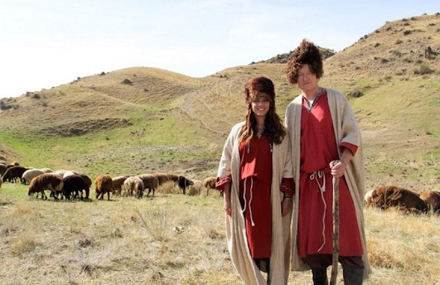 Tending to a herd of sheep in Armenia with Conan O’Brien