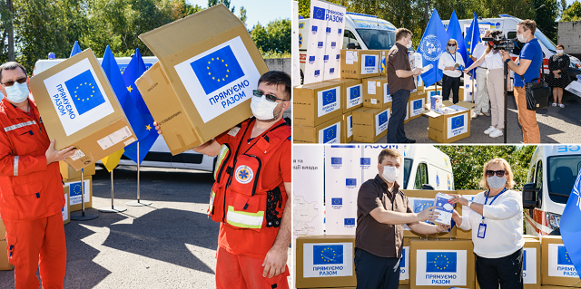 Ukraine: EU supports supply of medical respirators in Donetsk region