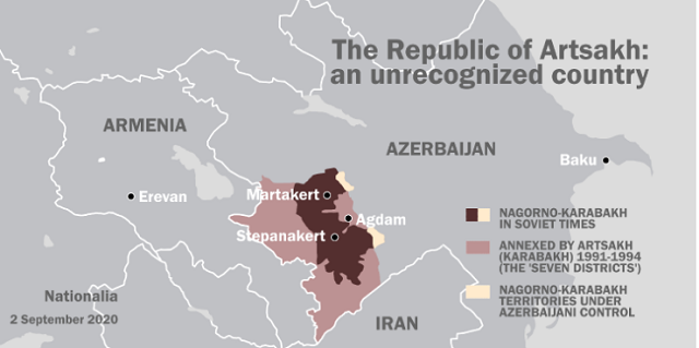 Karabakh commemorates independence day as threat of Azerbaijani attack continues to haunt country