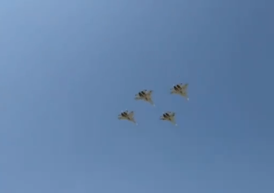 Four SU-30SM fighters “on duty” in Armenia sky