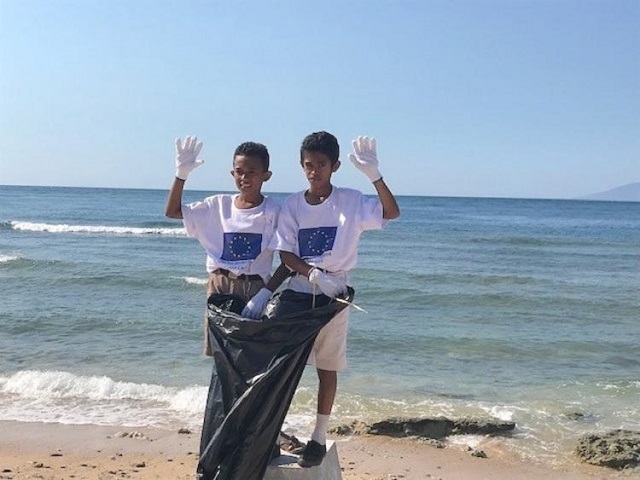 The #EUBeachCleanup 2020 in Timor-Leste