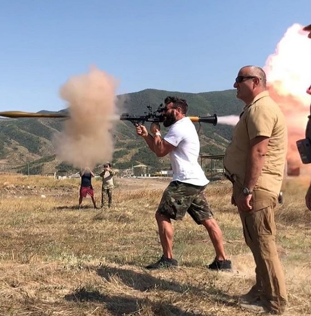 Stay strong, the nation is behind you: Dan Bilzerian to Armenian soldiers
