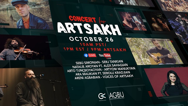 Iconic musicians unite for Concert for Artsakh