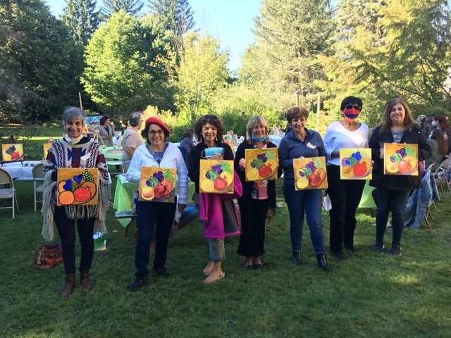 Lowell ARS hosts inspirational painting event