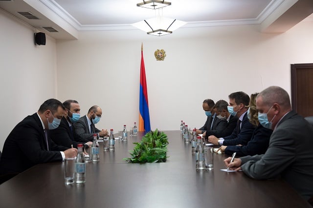 Secretary of the Security Council Armen Grigoryan highly praised the deeply rooted Armenian-French friendship, France’s efforts, and the personal involvement of President Macron in the peaceful settlement of the conflict