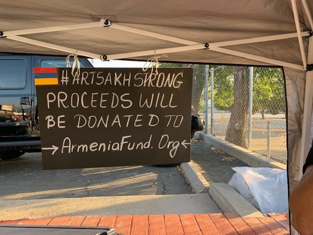Community Fundraising in Los Angeles: even non-Armenians are coming together to help Artsakh